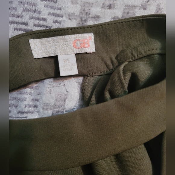 Dillard's Sleeveless GB Olive dress - Picture 2 of 3